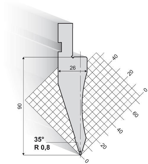 Пуансон тип Promecam P.120.35.R15 от компании Нова Механика
